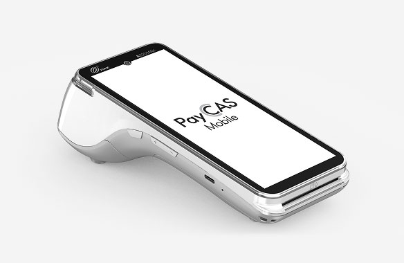PayCAS Mobileの端末イメージ